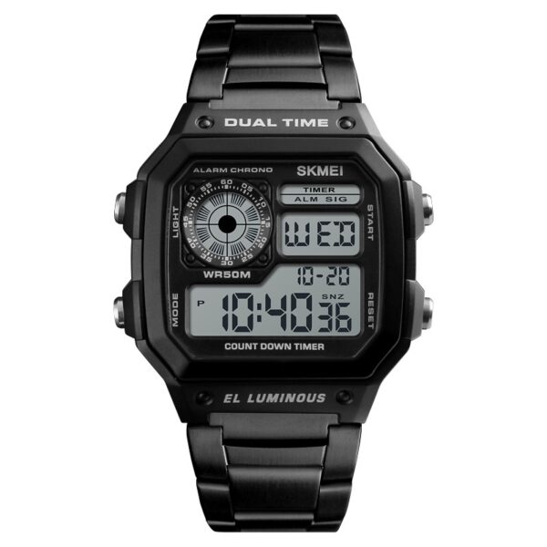 Digital Wrist Watch - Skmei - 1335 - Black
