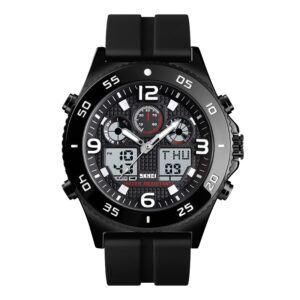 Digital / Analog Wristwatch - SKMEI - 1538 - BLACK II