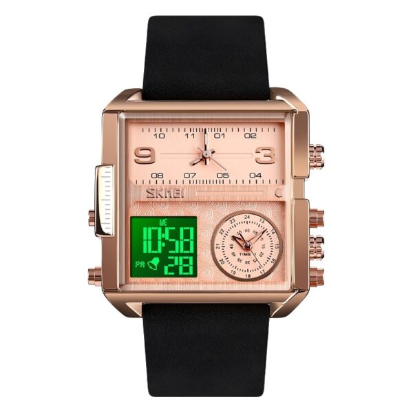 Digital / Analog Wristwatch - SKMEI - 1584 - GOLD IV