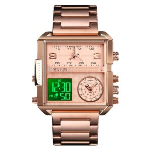 Digital / Analog Wristwatch - SKMEI - 1584 - GOLD II