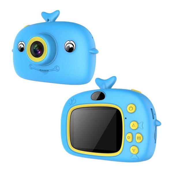 Παιδική ψηφιακή κάμερα δελφίνι - X12 - 882689 - Blue