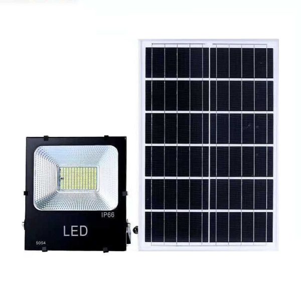 LED太阳能头灯与面板 -  50W  -  188992