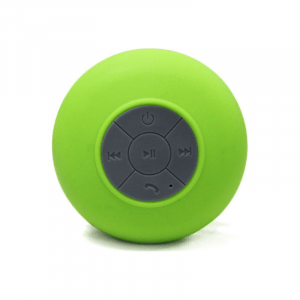 Ασύρματο αδιάβροχο ηχείο Bluetooth με βεντούζα - Green - 3W - BTS06 - 883785