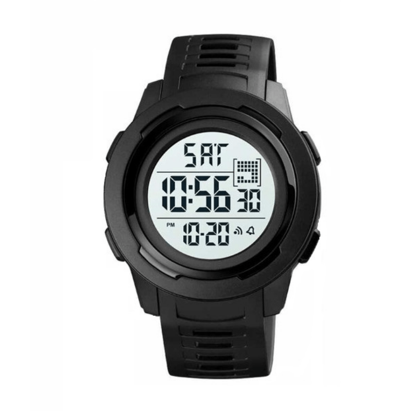 Ψηφιακό ρολόι χειρός – Skmei – 1731 – Black/White Κωδικός: 017318_b