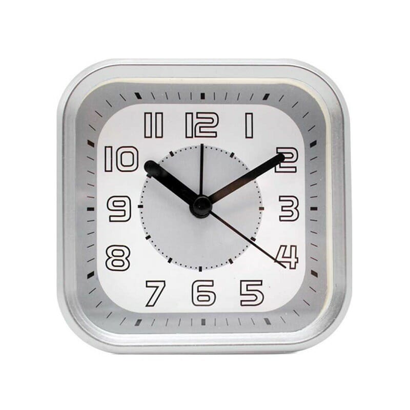 Επιτραπέζιο ρολόι – Ξυπνητήρι – 6631 – 066314 – White Κωδικός: 066314_w