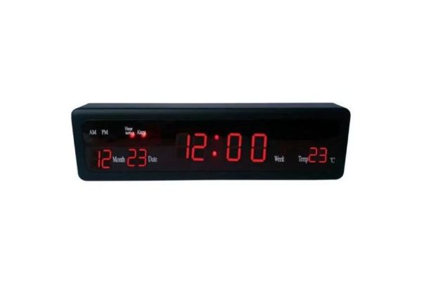 Electronic LED Digital Clock - JH808 - 676210