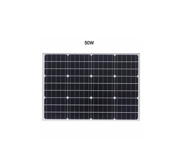 Μονοκρυσταλλικό ηλιακό πάνελ - Solar Panel - 50W - 676128 - Image 3