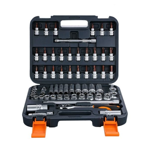 Set of screwdriver heads - 61pcs - Finder - 192548