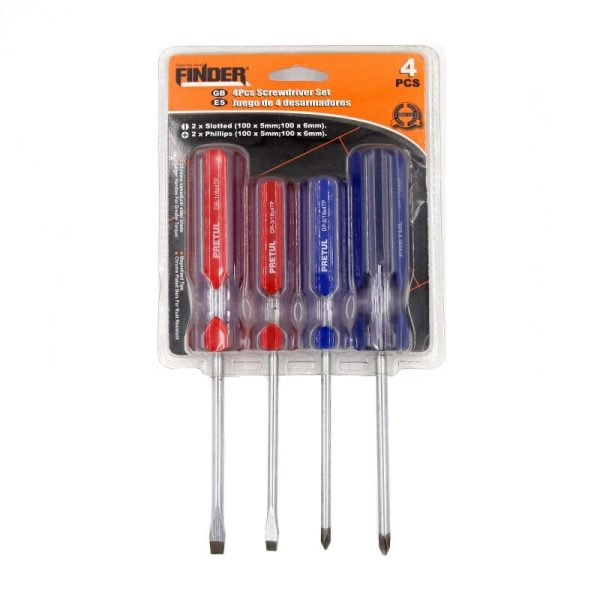 Set screwdrivers - 4pcs - Finder - 193089