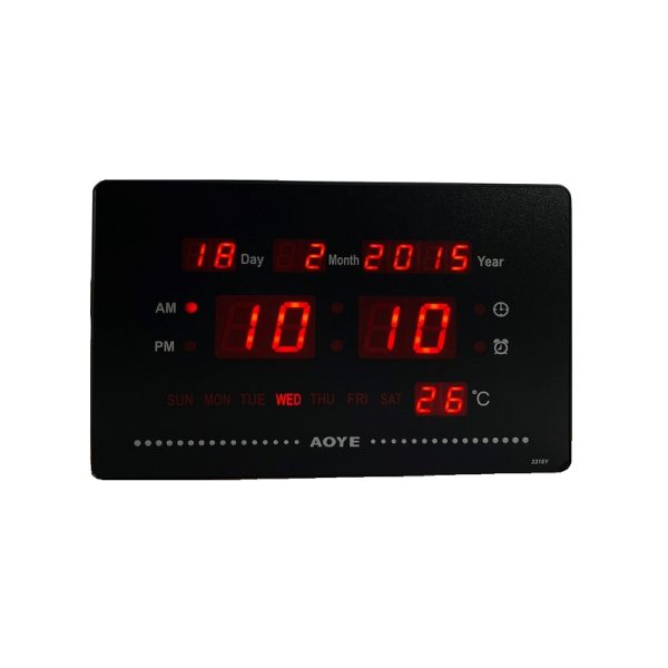 Electronic LED Digital Clock - JH -2315 - 690001