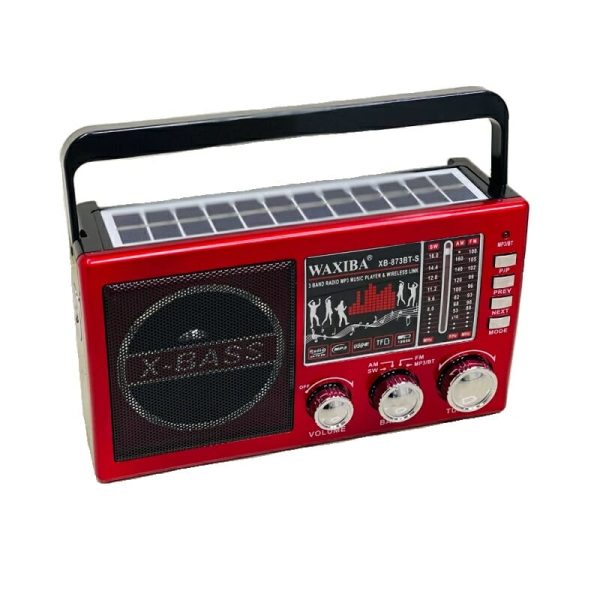 Rechargeable Radio - XB -873BT -S - 219211 - RED