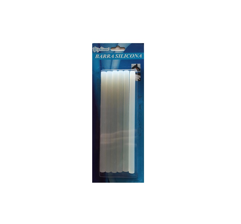 Ράβδοι σιλικόνης – Θερμόκολλα – 1x18cm – 6pcs – 913136 Κωδικός: 913136