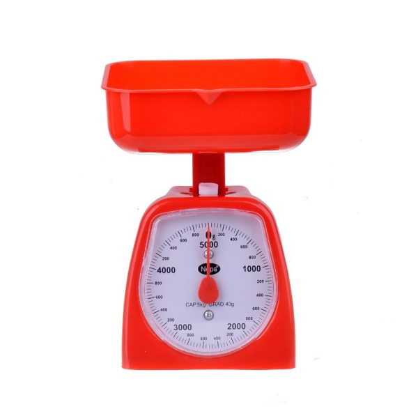 Kitchen scales with container - TE208 - 362348 - RED