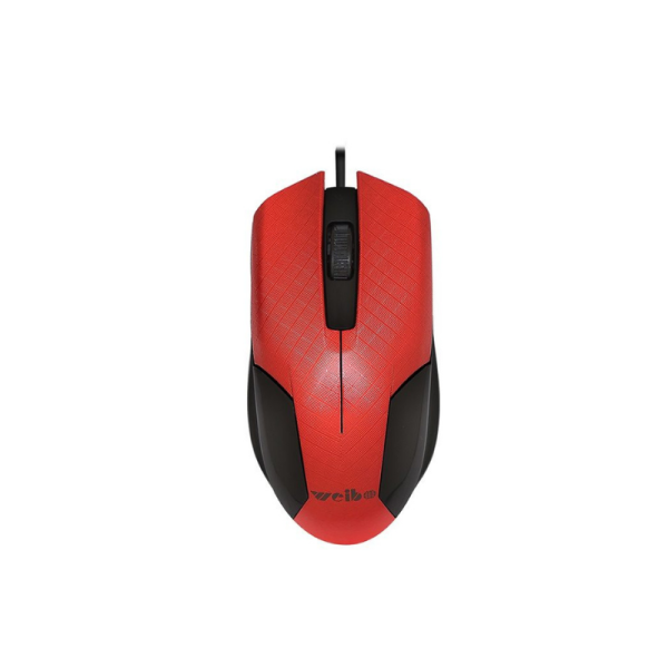 Wired Mouse - FC -145 - Weibo - 651459 - RED