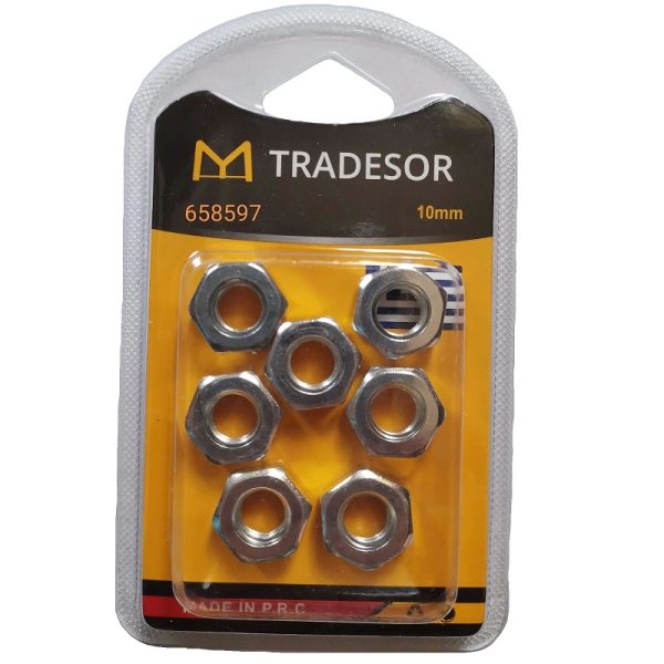7X set - nuts - 10mm - 658597