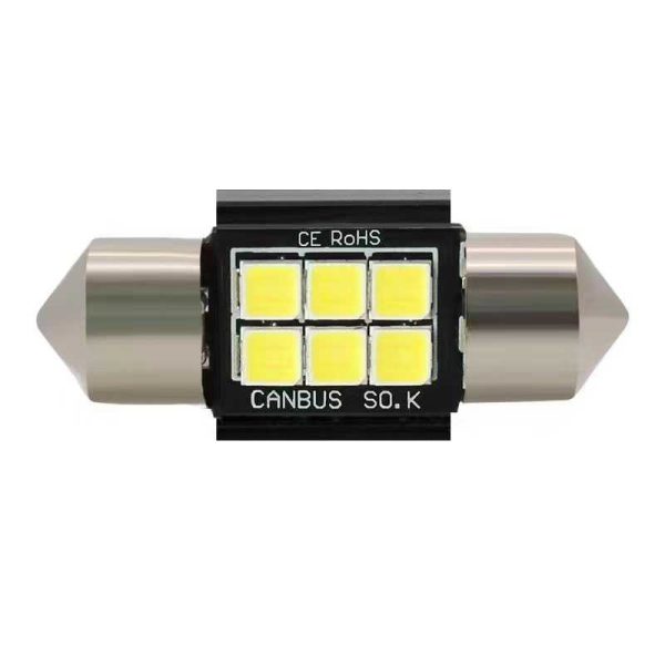 LED Lamp - 3030-6-31 - Canbus - 2PCS - 674094