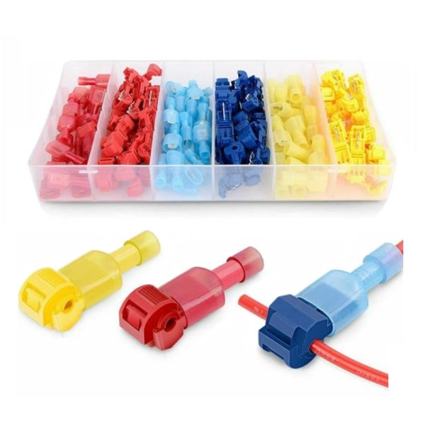 T -TYPE cable terminals set - 120pcs - 675121TK