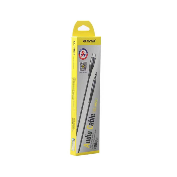 Audio Cable - Typec -Jack 3.5mm - CL -116T - AWEI - 887783 - Image 3
