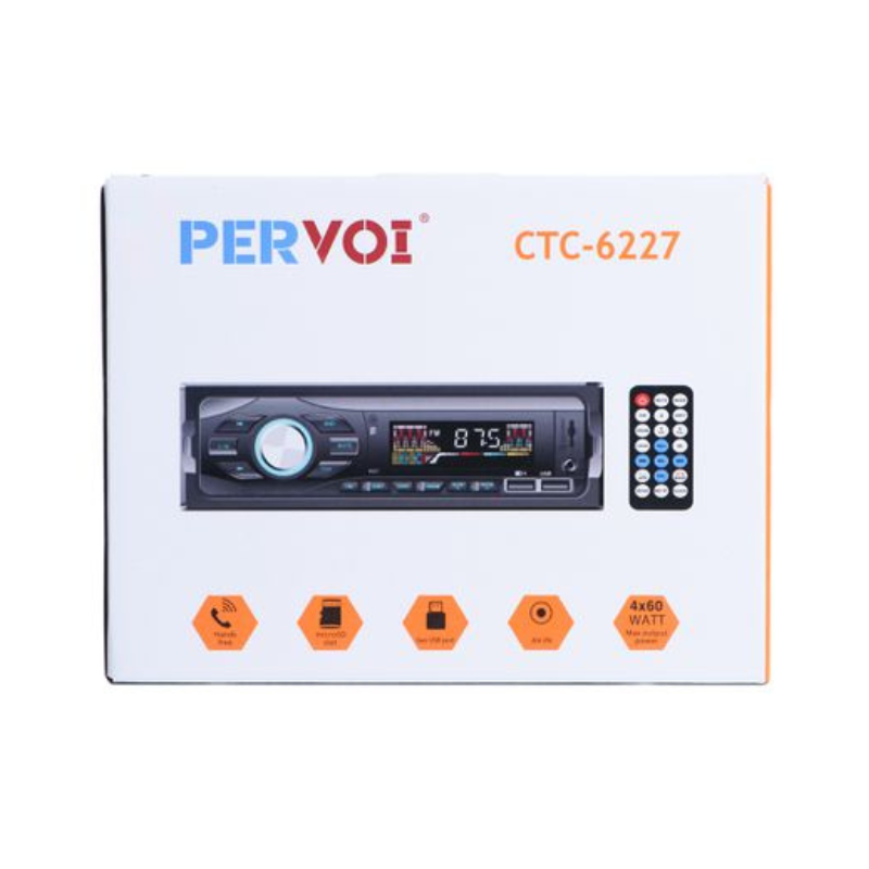 1din car audio system - pervoi - CTC -6227 - 000225