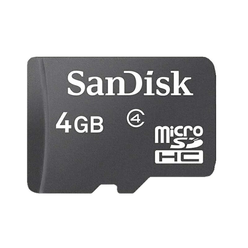 Κάρτα μνήμης με αντάπτορα – Micro SD – 4GB – 905038SD Κωδικός: 905038_SD