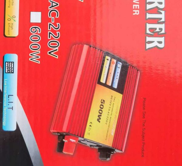 Power Inverter - Single -Pausal - 500W - 12V - 602137 - Image 2