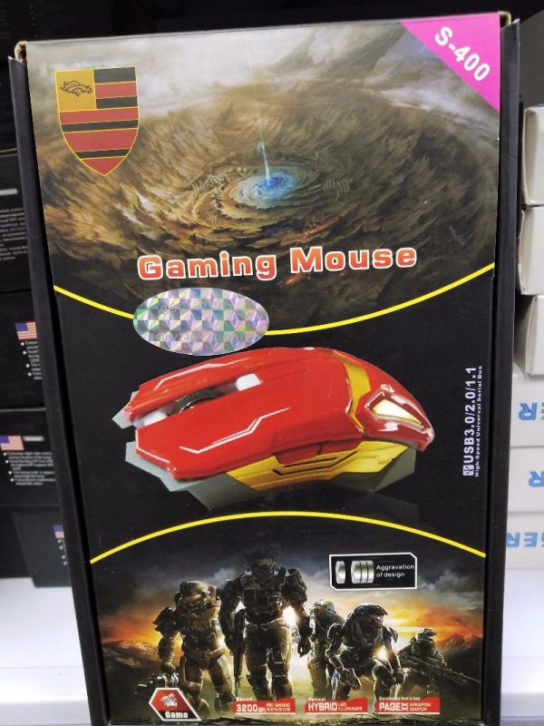 Wired Mouse - Gaming - S -400 - Weibo - Image 2