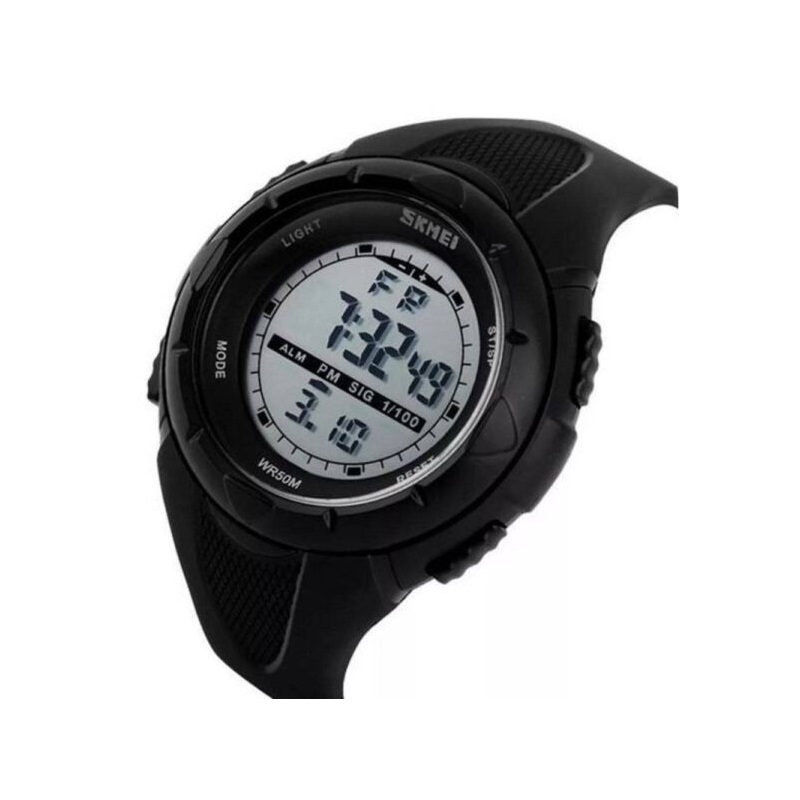 Ψηφιακό ρολόι χειρός – Skmei – 1025 – Black Κωδικός: 010258_black2