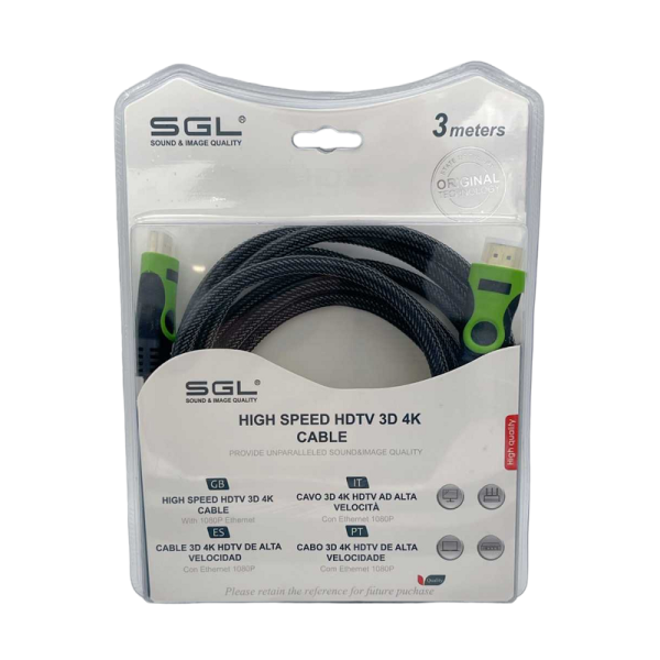 HDMI cable - B1593 - 1.4V - MALE/MALE - 3M - 094892