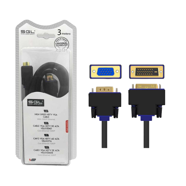 VGA cable to DVI - A1595-550 - 3M - 095516
