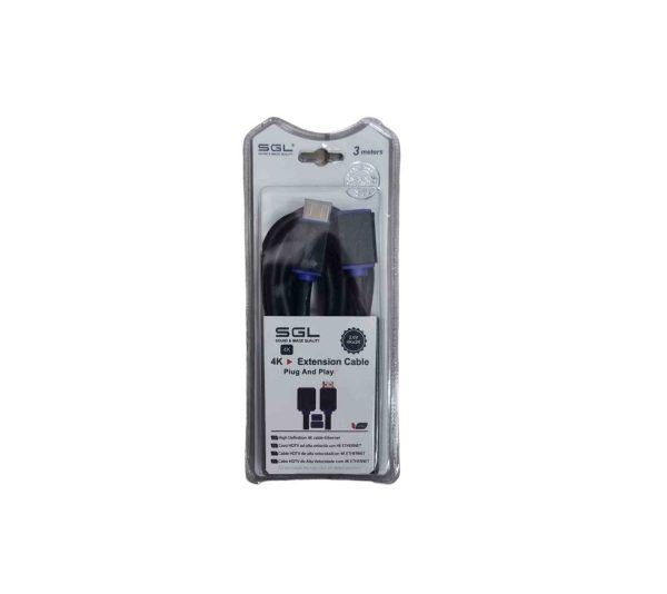 HDMI Corner - Male/Female - A1592C - 3M - 095677