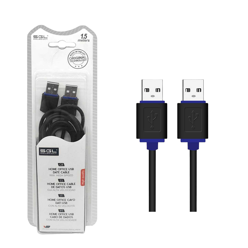 USB 2.0 - Male/Male - 1.5m - 097275
