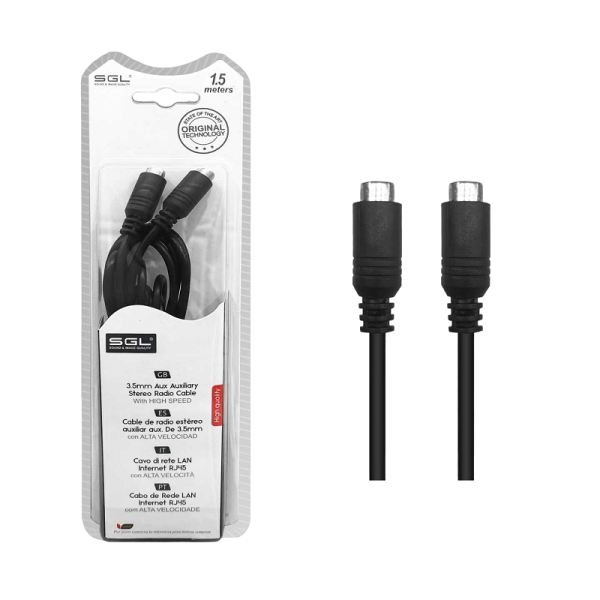 35mm - 402c - Female/Female audio cable - 1.5m - 097398