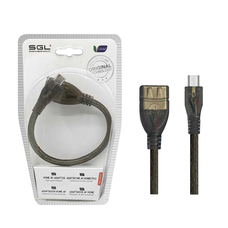 Αντάπτορας καλώδιο – USB-A male/Micro USB – 21S-01 – 20cm – 098128 Κωδικός: 098128