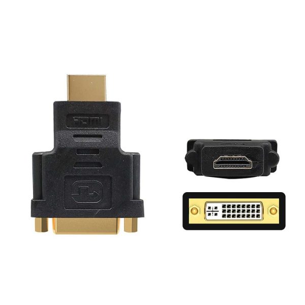 Image/sound adapter - DVI Female in HDMI Male - 6026 - 098401
