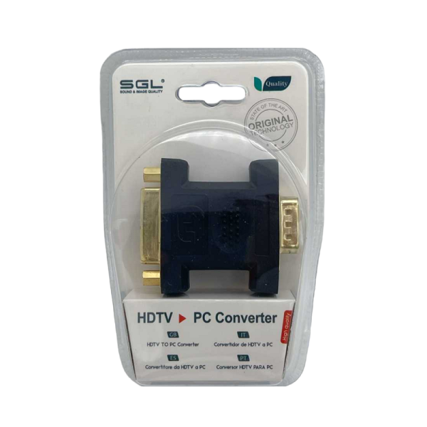 Image/sound adapter - VGA MALE in DVI Female - 6047 - 098470
