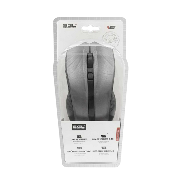 PC Wireless Mouse - K011 - 099088 - Gray