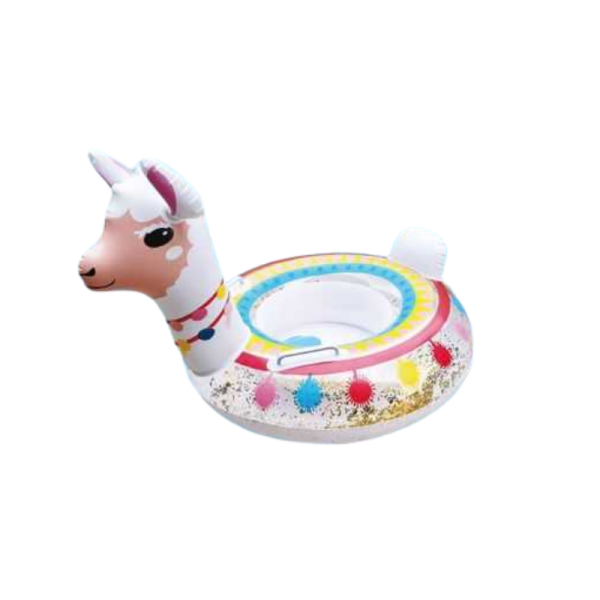 Inflatable life jacket llama with seat and handles - 80cm - 150427
