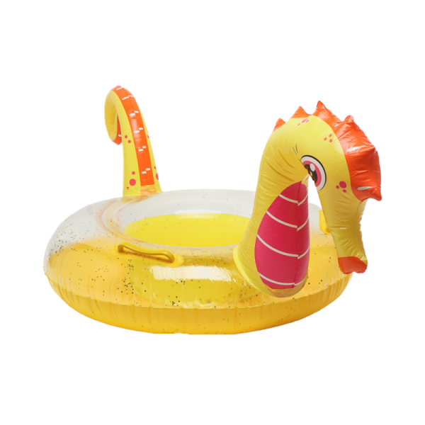 Inflatable life jacket seahorse with seat and handles - 80cm - 150434