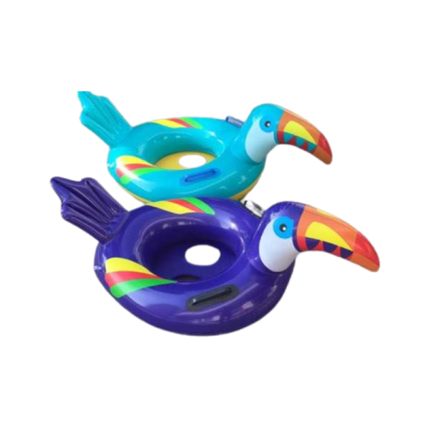 Inflatable Tucan life jacket with seat and handles - 80cm - 150748