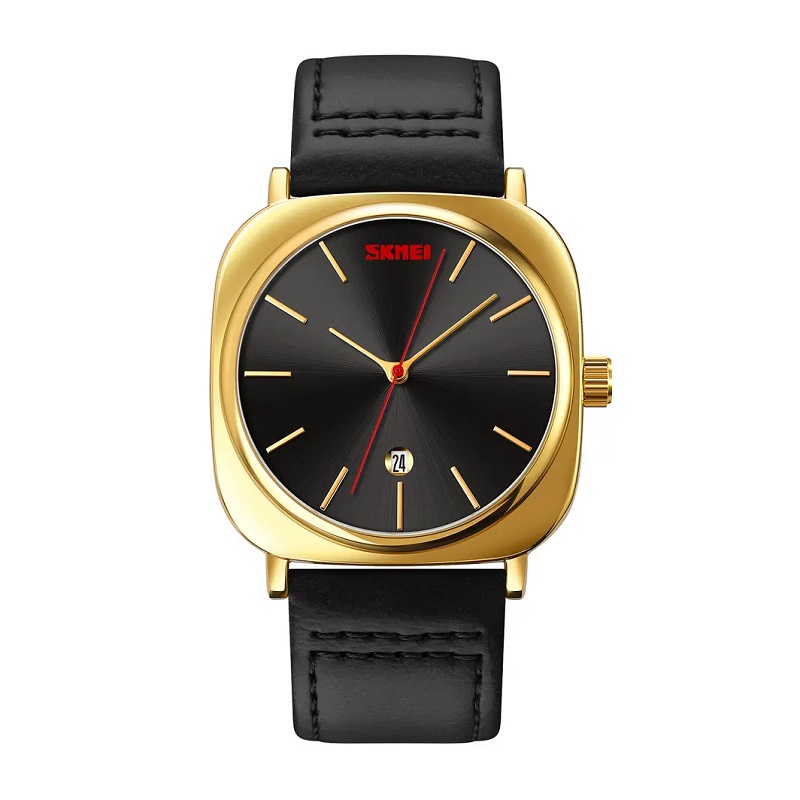 Αναλογικό ρολόι χειρός – Skmei – 9266 – Black/Gold Κωδικός: 292669_black_gold