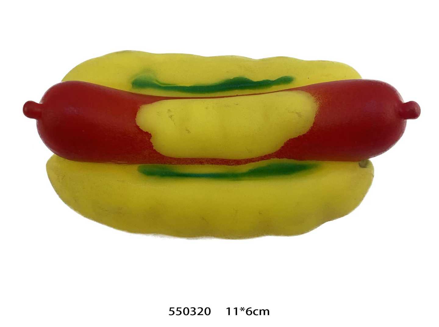 Παιχνίδι σκύλου Latex Hot Dog – 13.5x8cm – 550320 Κωδικός: 550320