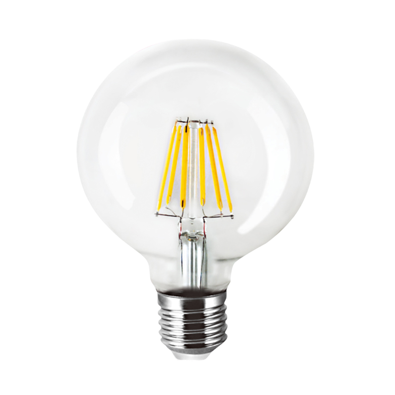 Λάμπα LED Filament φούσκα – G125 – Ε27 – 6W – 431749 Κωδικός: 431749