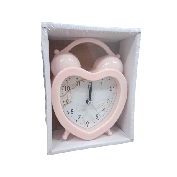 Table Clock - Alarm clock - 617d - 906175 - Pink