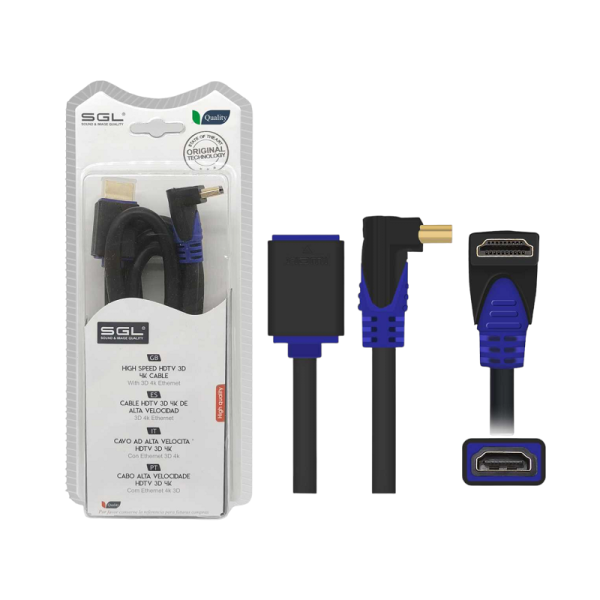 HDMI Corner Cable - Male/Female - 1592FC - 3M - 095257