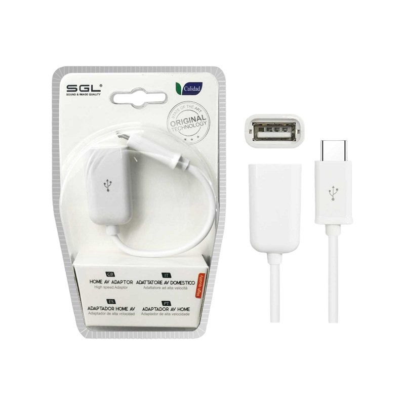 Αντάπτορας USB TypeC σε USB 2.0 female – T62 – 096025 Κωδικός: 096025