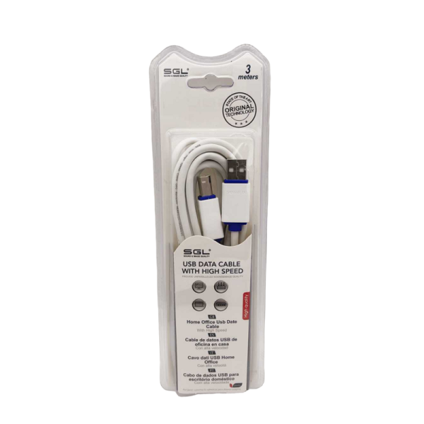 Printer Cable - USB 2.0 - 5S01 - 3M - 097640
