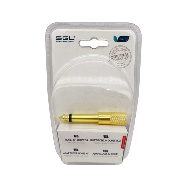 Jack 6.3mm audio adapter - 1892-1 - 098258