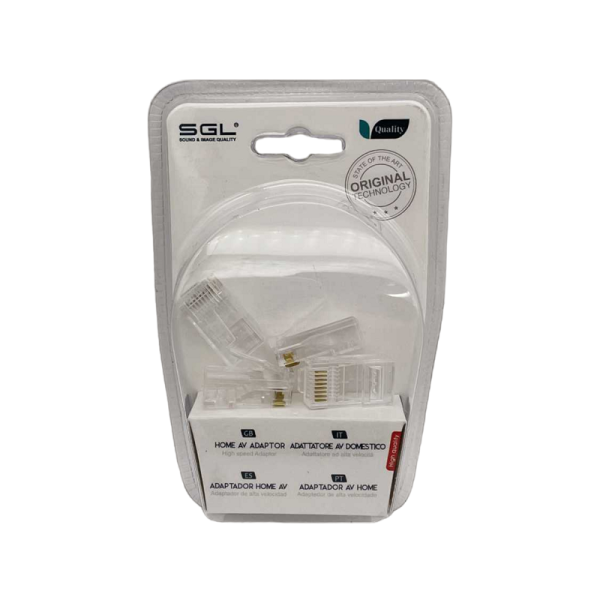 Network Cable Cable Reds - RJ45 - 8p8C -4 - 4PCS - 098623