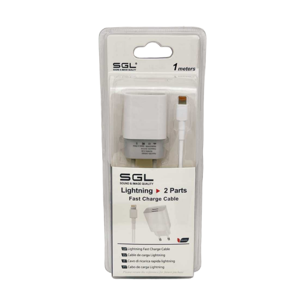 Cable Charging Adapter - Lightning - Quick Charge - D5 -S2 - 1M - 099552