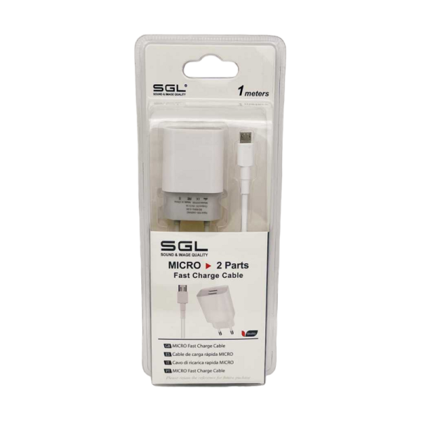 Cable Charging Adapter - Micro USB - Quick Charge - D13 -S2 - 1M - 099569